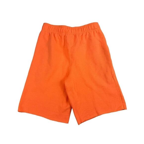 Champion Mens 10" Fleece Drawstring Sweat Shorts Laser Orange MEDIUM - Picture 2 of 3